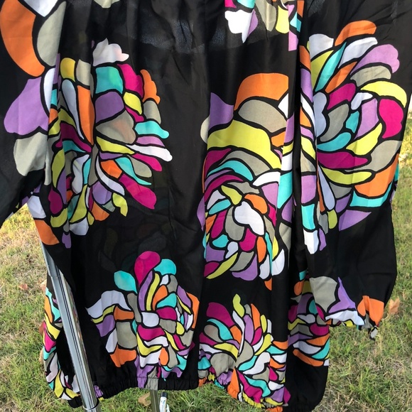 Multicolored Floral Blouse - Picture 3 of 5